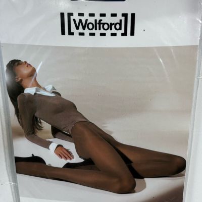 Wolford Tights Small Teal Velvet De Luxe 50 Made In Austria